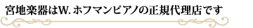 �{�n�y���W.Hoffmann�i�z�t�}���^�׃q�V���^�C���O���[�v�j�s�A�m�̐��K�㗝�X�ł�